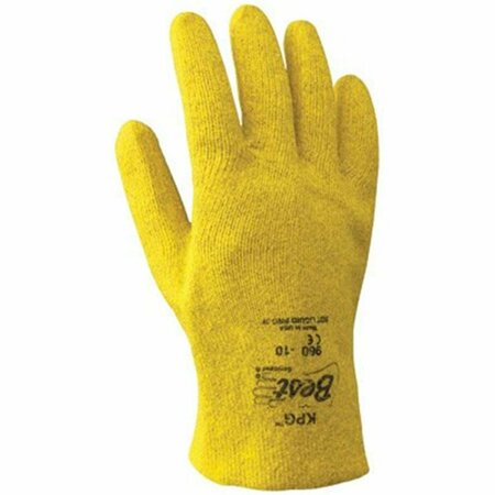 BEST GLOVE Dispose Pvc Fully Coated- Yellow- Sea Dz6 845-960S-08